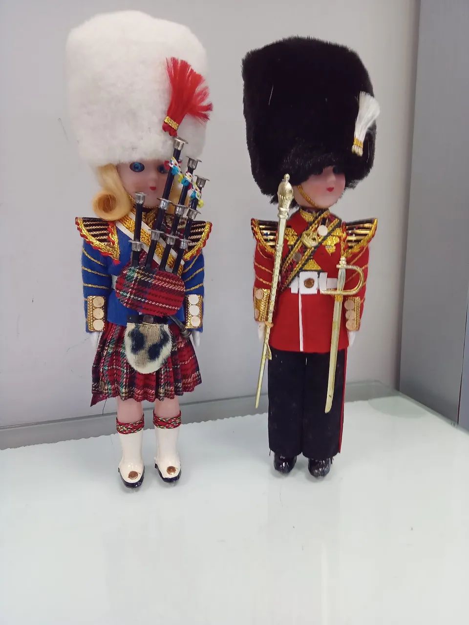 Bonecas Antigas de Guarda Real Britânica - Foto 4