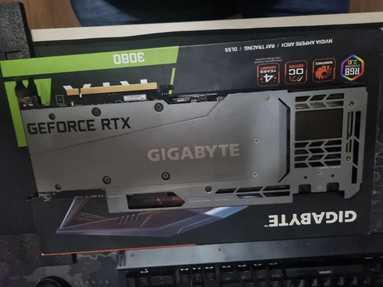 Placa de Vídeo Gigabyte GeForce RTX 3080 Gaming OC 10G - Foto 4