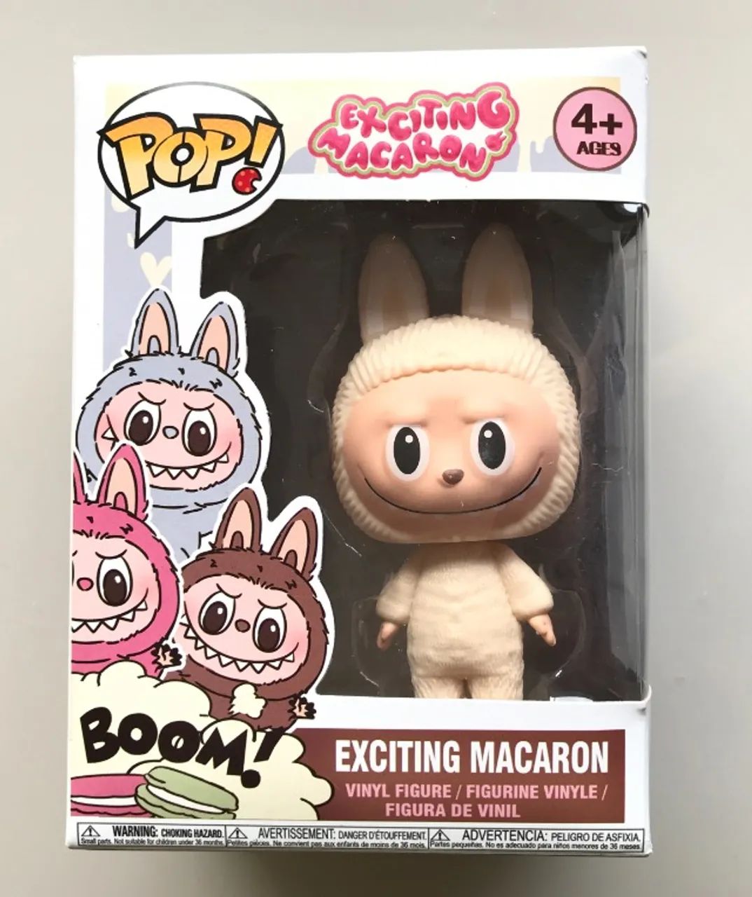 Boneco Labubu Exciting macaron 