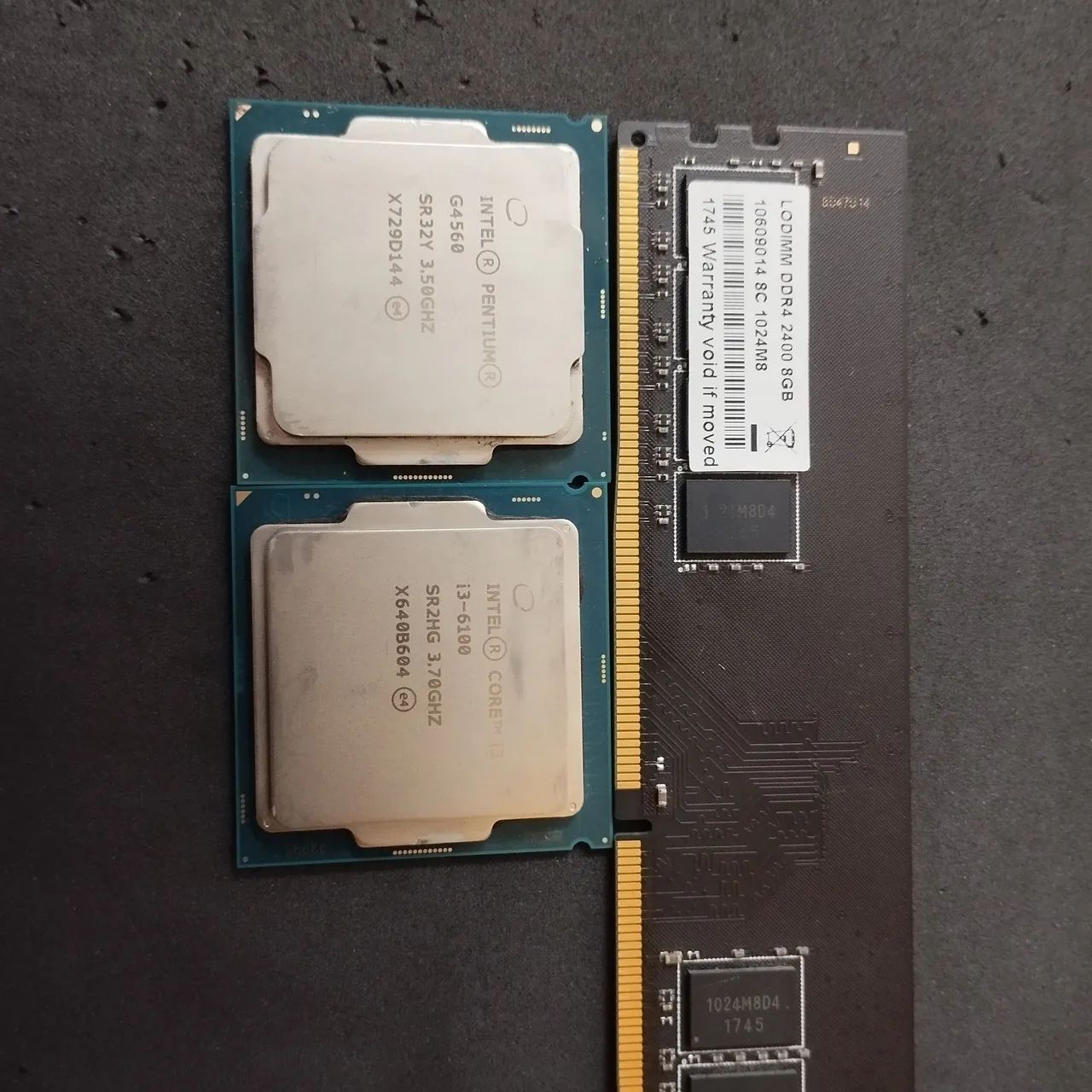 Processador e memória ram