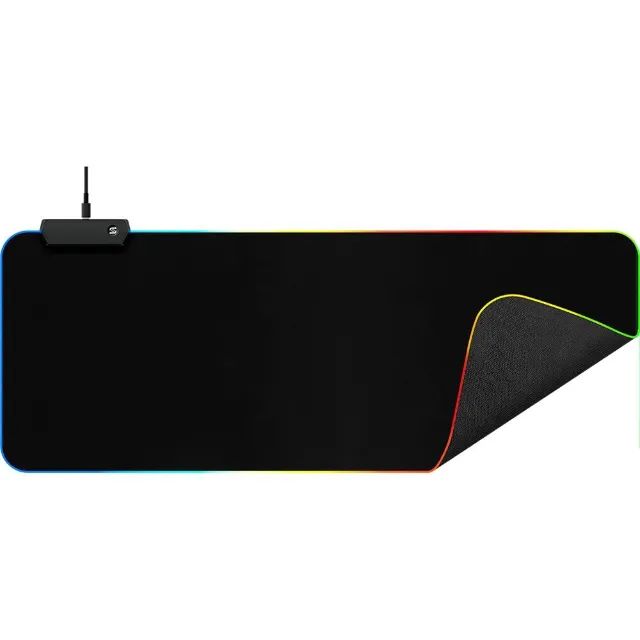 MOUSEPAD GAMER DE TECIDO RESISTENTE A AGUA E RGB COR PRETA G3DP01BK GEONAV - Foto 2