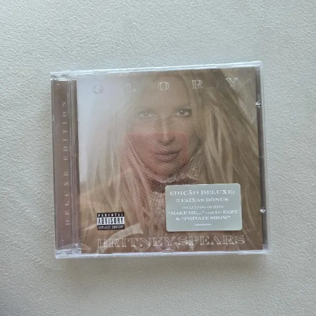 CD GLORY DELUXE, BRITNEY SPEARS LACRADO