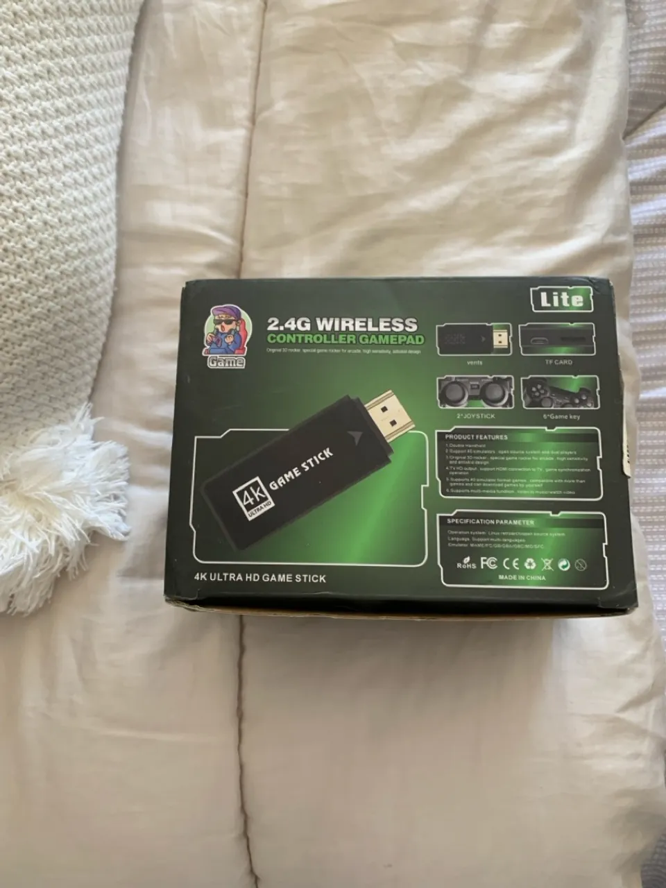 Game Stick 4K Ultra HD - 2.4G Wireless