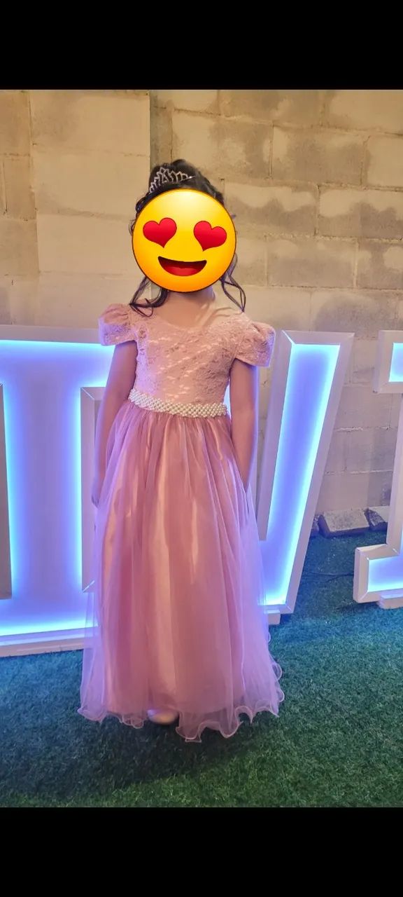 Vestido festa infantil 