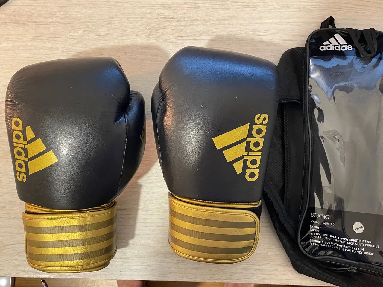 Luvas de Boxe Adidas Hybrid 200 - 18oz - Foto 2