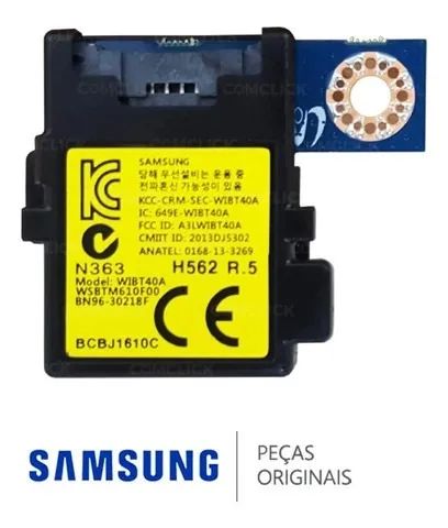 1 Módulo, Placa Bluetooth para Smart TVs Samsung UN55J5500 Usado - Foto 6