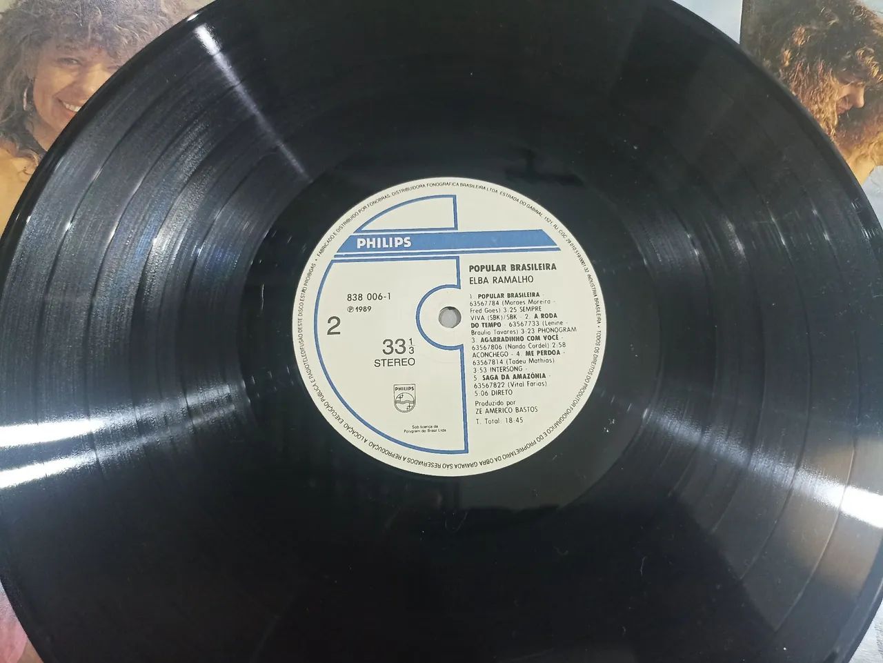 LP Elba Ramalho, Popular Brasileira (1989) - Foto 4
