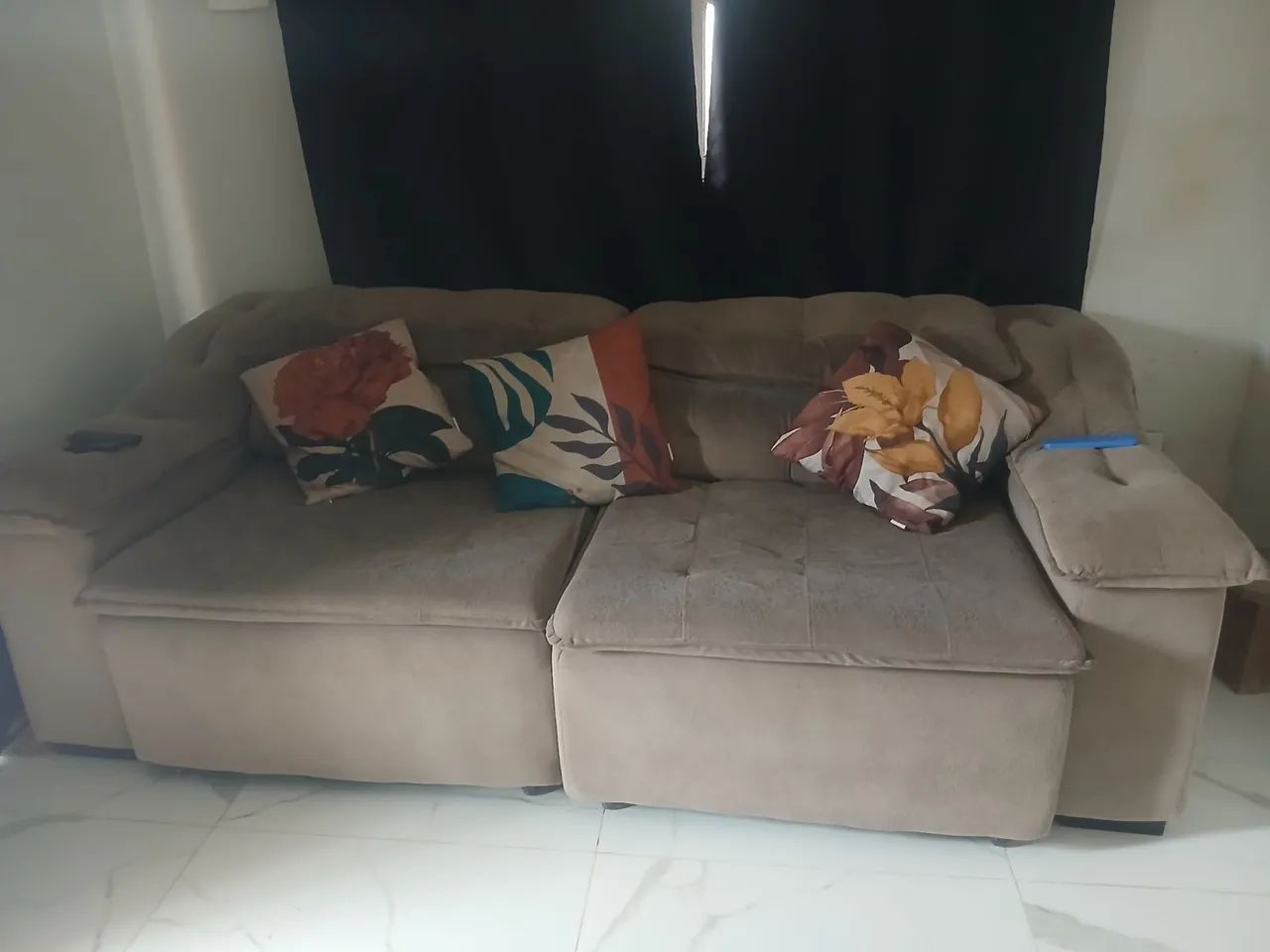 Sofá Retrátil e reclinável Entrego  - Foto 3