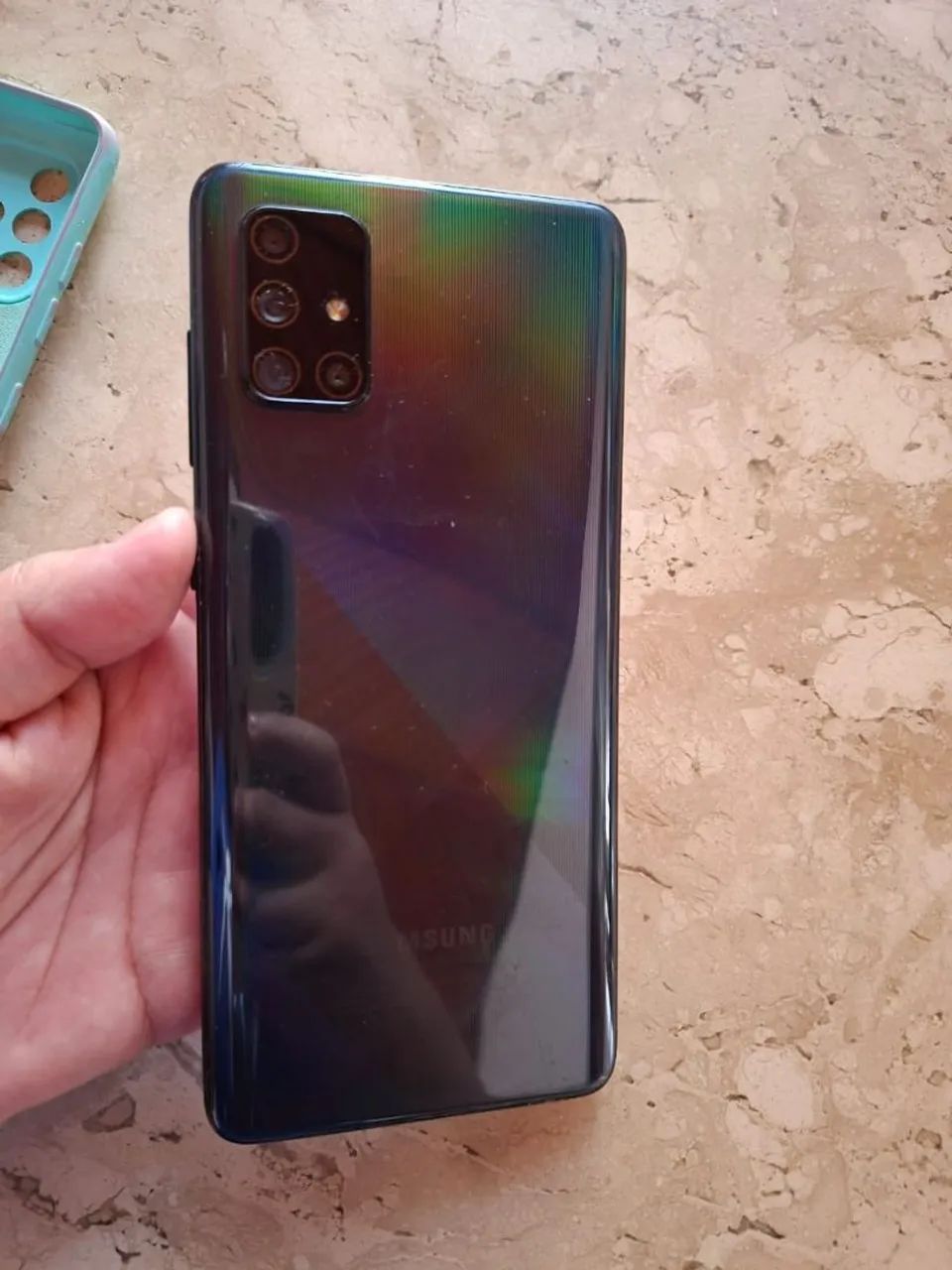 ? Samsung Galaxy A71 - Excelente Estado + Capinha de Brinde! - Foto 3