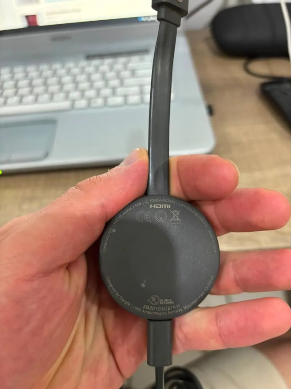 Chromecast 2 Google Original - Transforma TV em Smart - HDMI - Foto 2