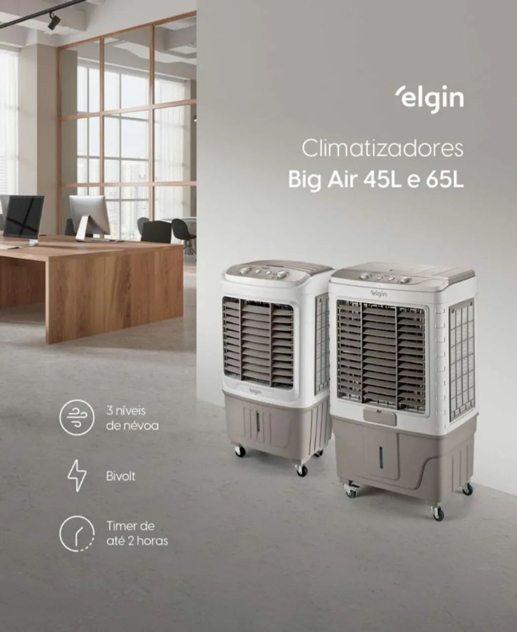 Climatizador Elgin 65 litros