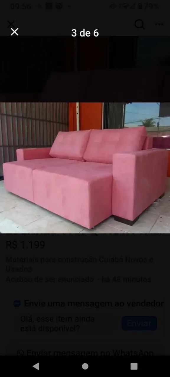 Super promoção de sofá retrátil a partir de 1199 - Foto 2
