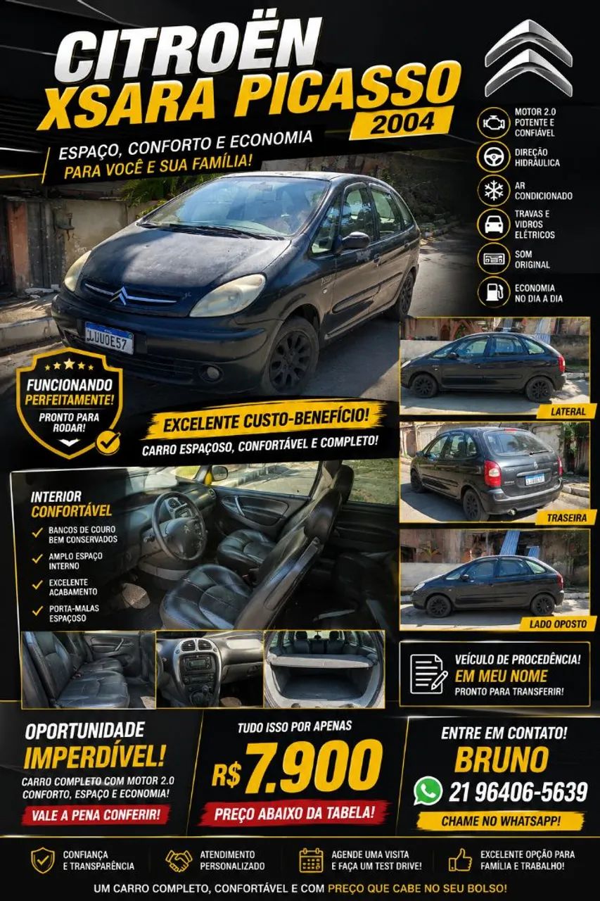 Citroën Xsara Xsara Picasso Exc./Etoile 2.0 16V Mec. 2004