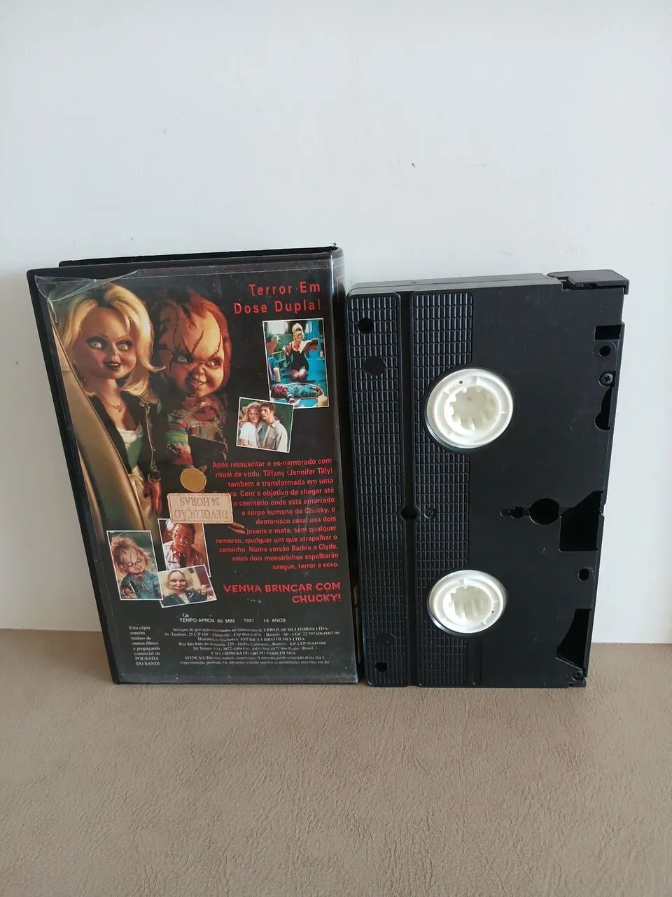 Fita Vhs A Noiva de Chucky  - Dublado  - Raro - Foto 2