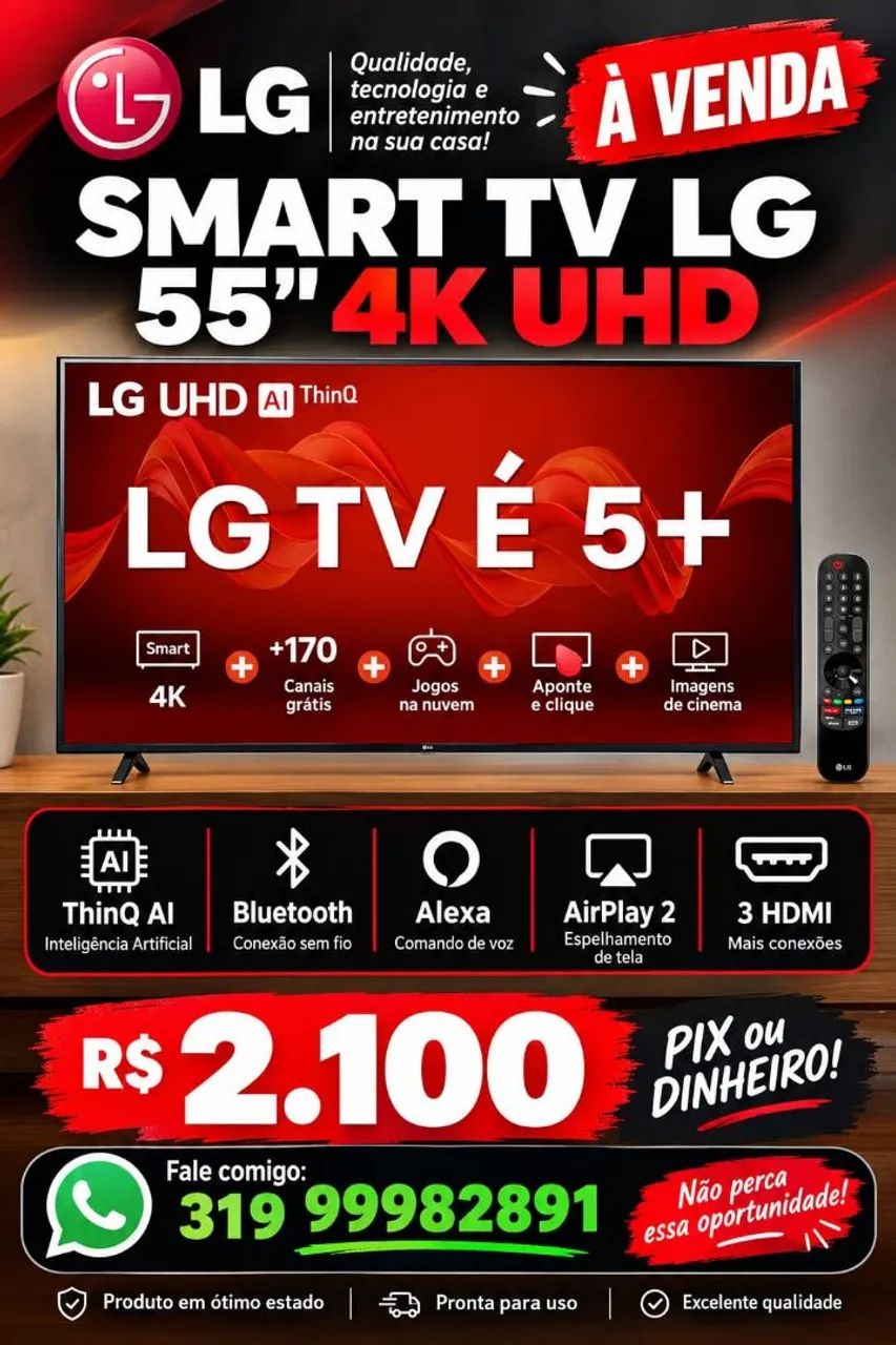 Vendo tv 55