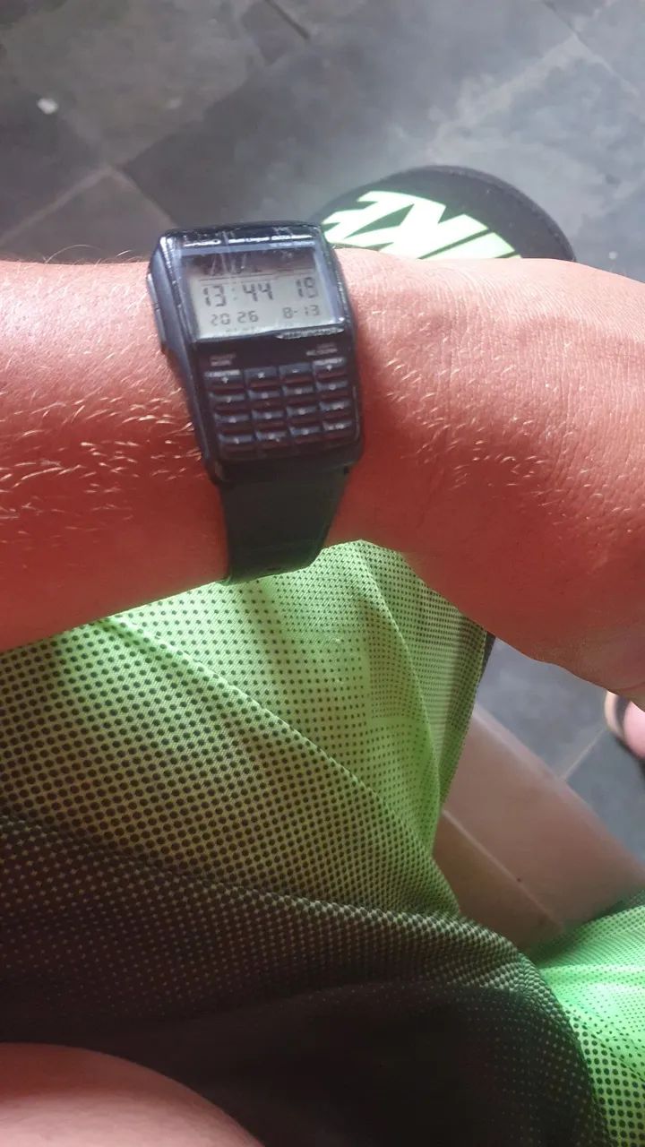 Relógio Casio data bank