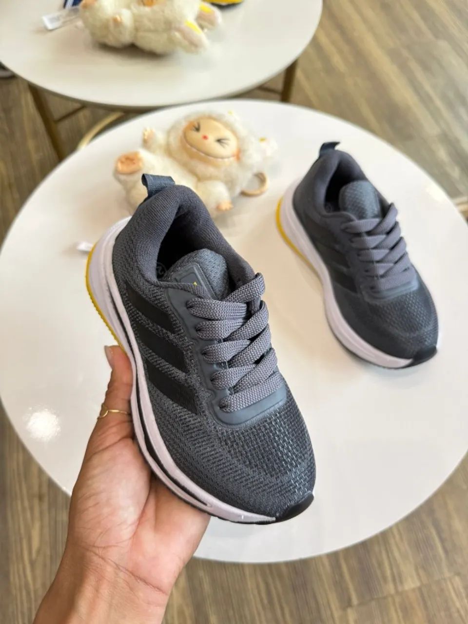 Tênis Adidas Supernova Infantil Cinza/Laranja Premium - Disponível 28 ao 33 (Menino) - Foto 2