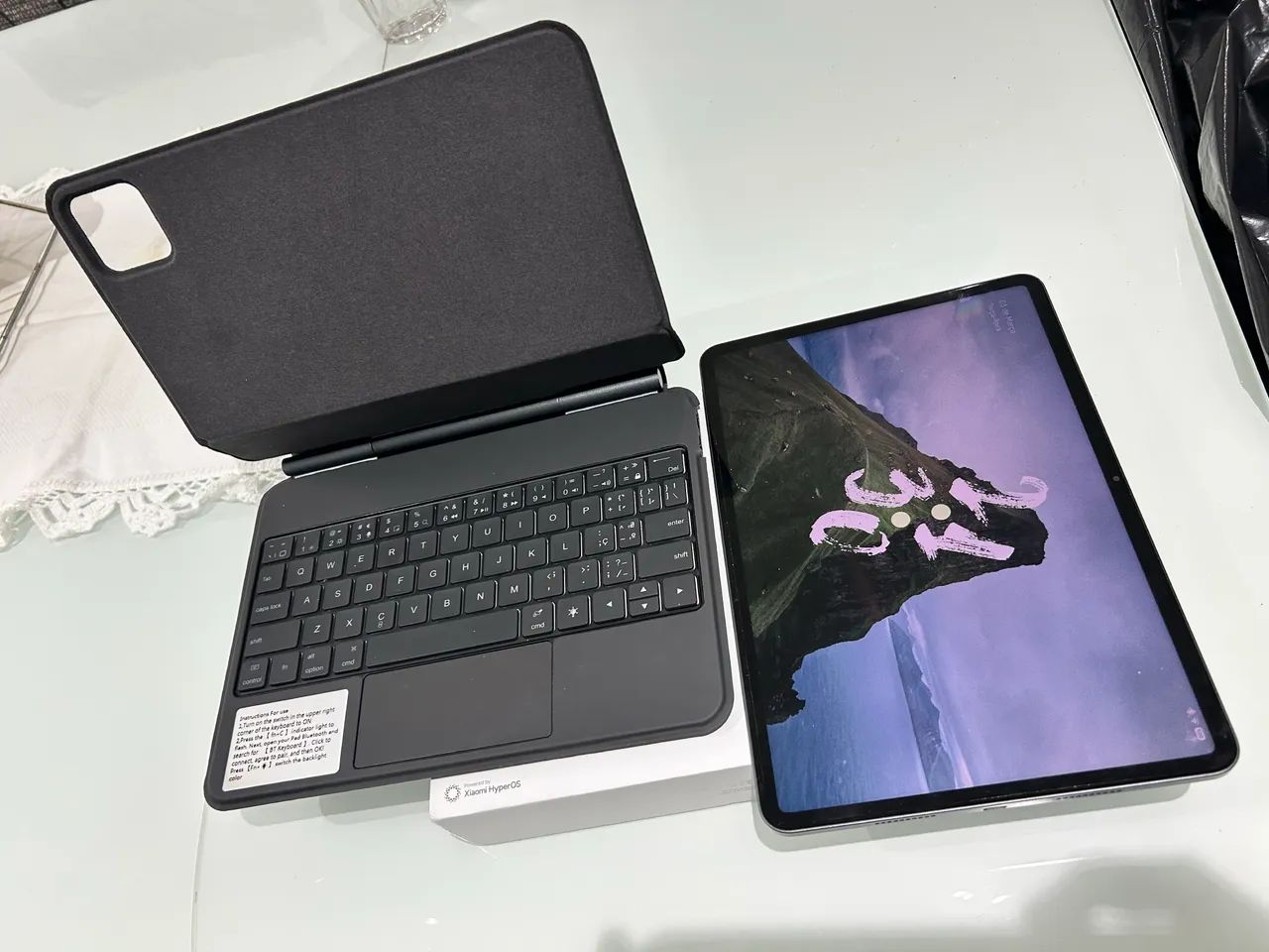 Xiaomi PAD 7 128GB + Capa Magic Keyboard + película protetora - Foto 2