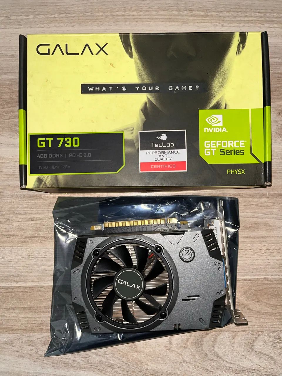 Placa de vídeo NVIDIA GT 730