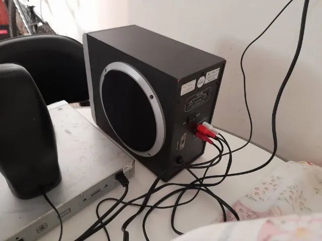 Dvd karaoke tec toy com microfone e controle - Foto 4