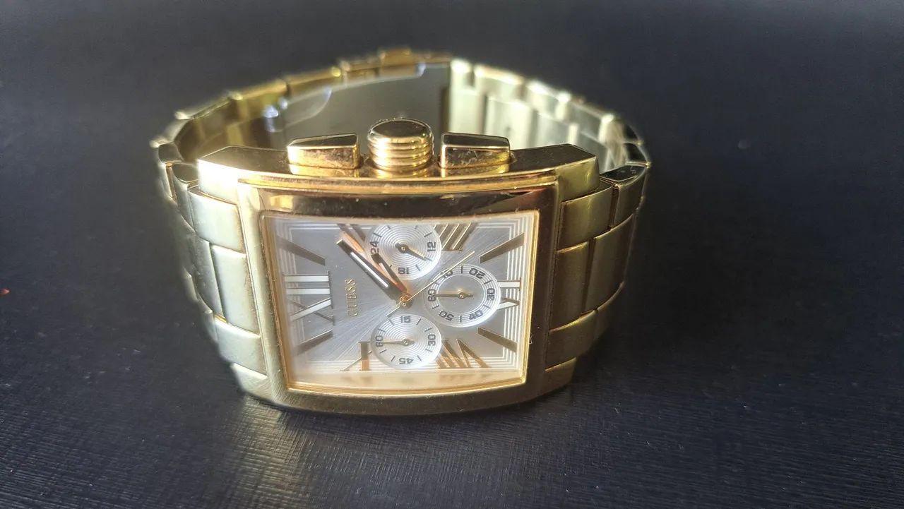 Relógio Guess U0009G2 Dourado - Foto 2