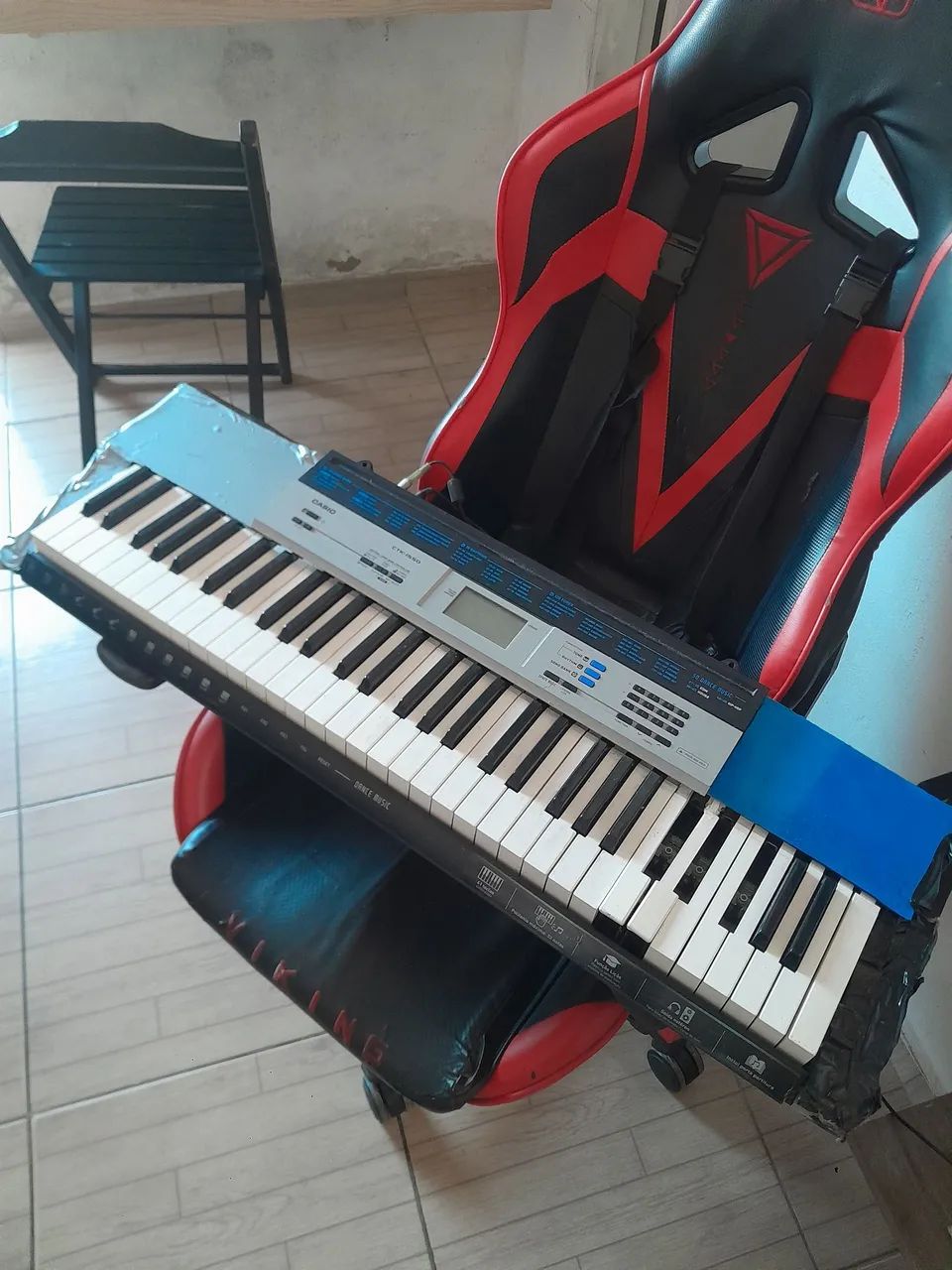 teclado casio funcionando