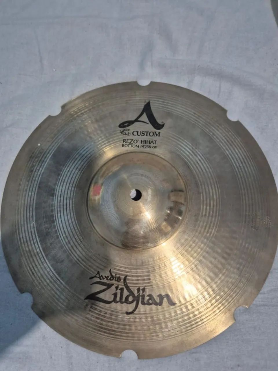Chimbal zildijian A custom Rezo 14 polegadas  - Foto 5