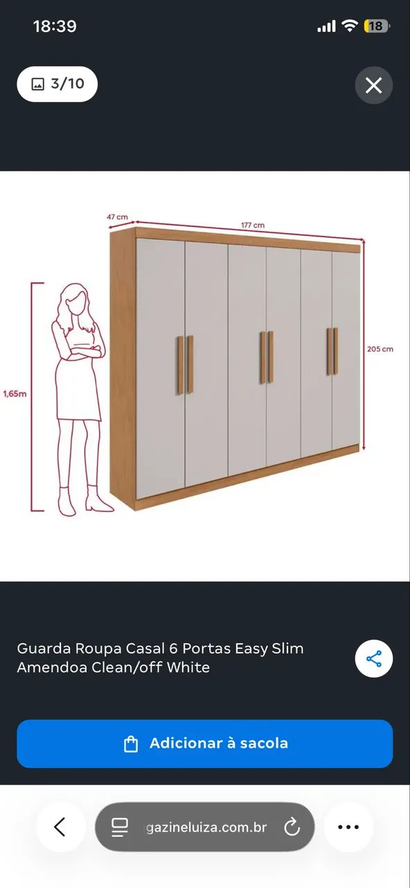 Guarda roupa 