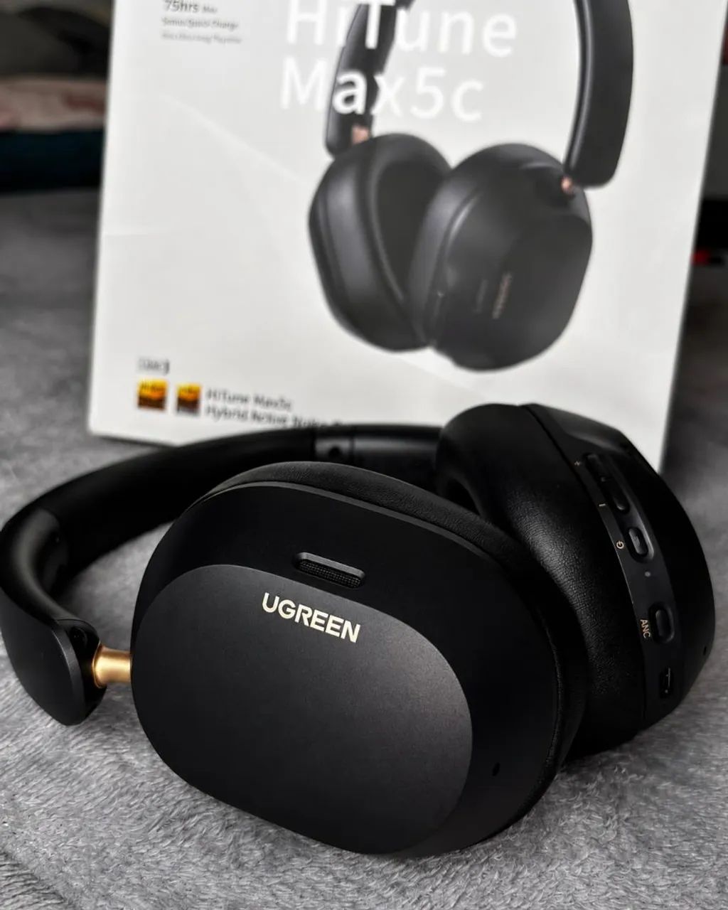Headphone importado Ugreen com 75hrs de bateria  - Foto 5