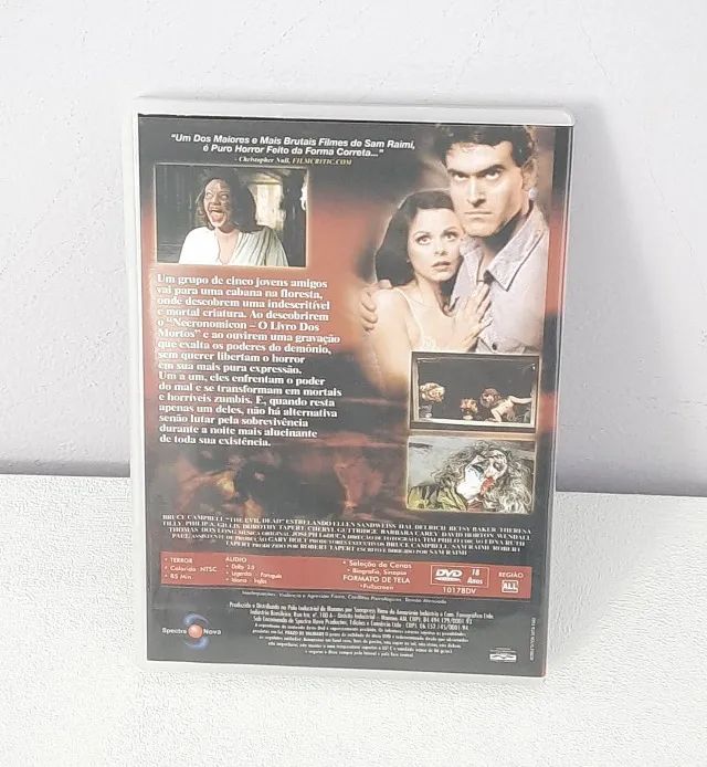 DVD The Evil Dead Sam Raimi Bruce Campbell Terror Original - Foto 2