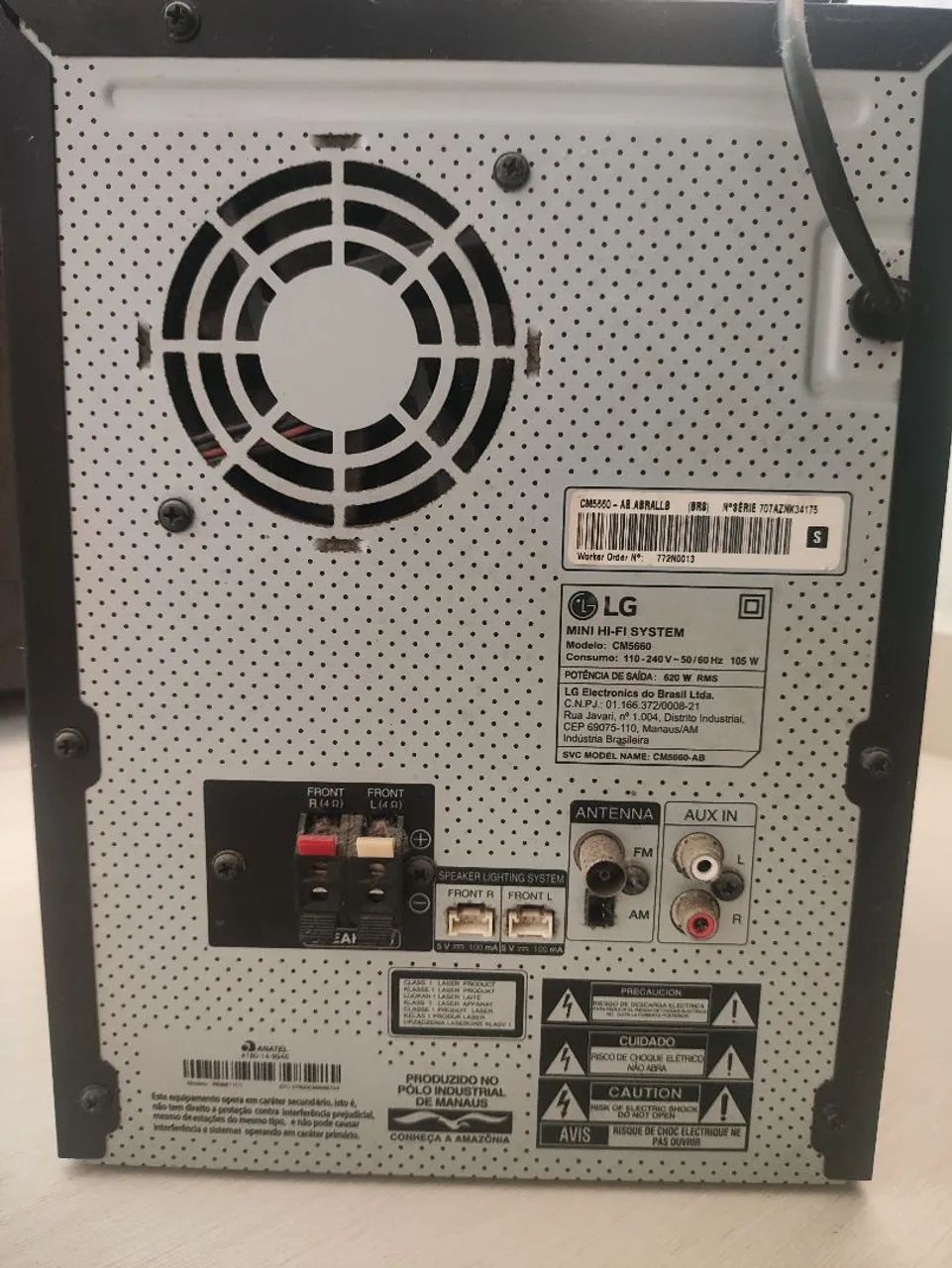 Som residencial Mini system Lg - Foto 5