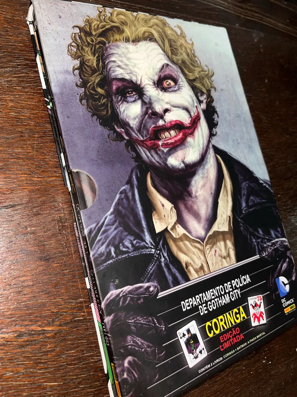 Combo HQs Batman e Coringa - A Piada Mortal + Coringa - Panini - Foto 3