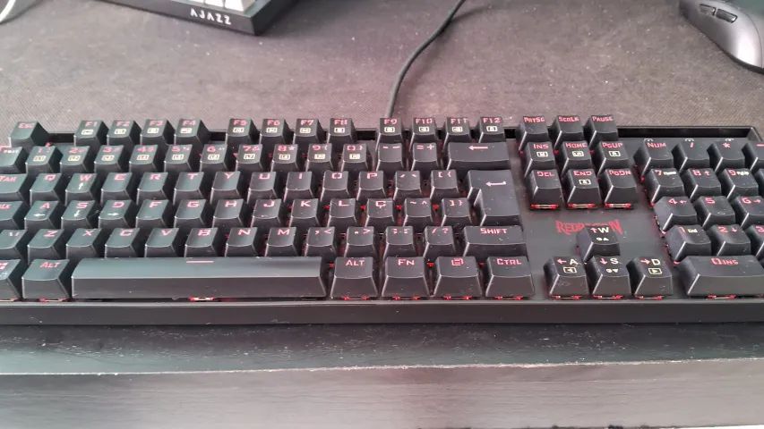Teclado Redragon Mitra K551RGB-1 PRETO Switch Brown - Foto 4