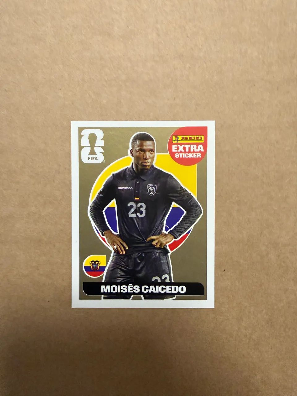 Figurinha Legend Caicedo Ouro Panini 2026