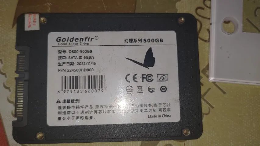 SSD 500GB Goldenfir - Foto 2