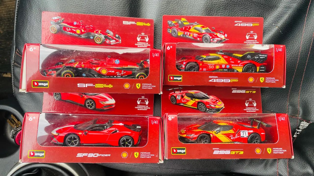 Coleção Ferrari Shell completa 2025