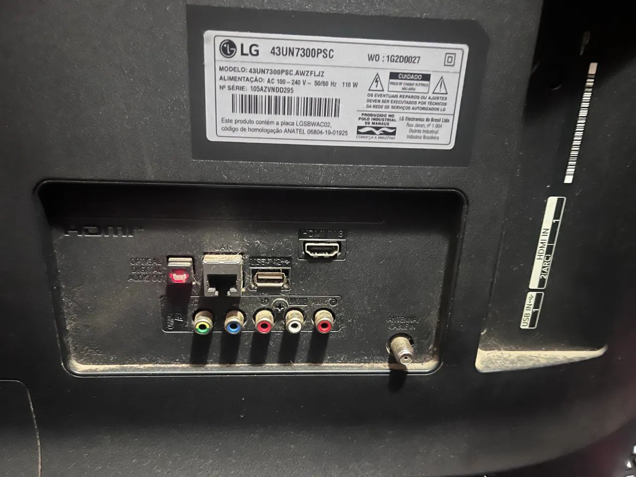 Tv LG 43 polegadas - modelo 43UN7300 - Foto 4