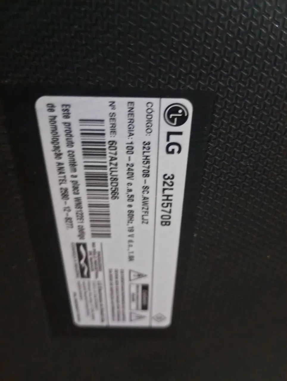 Tv LG 32 polegadas Smart com defeito  - Foto 2