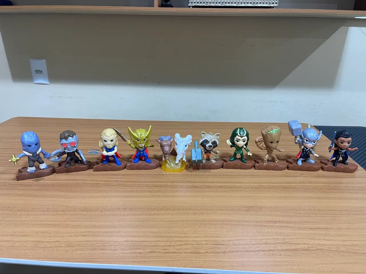 Coleção Thor Amor e Trovão Mc Donalds