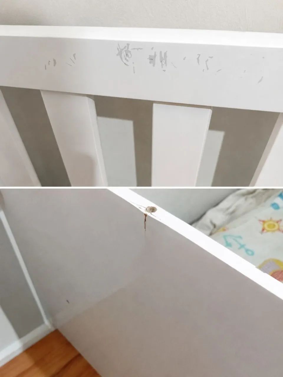 Mini berço infantil  - Foto 4