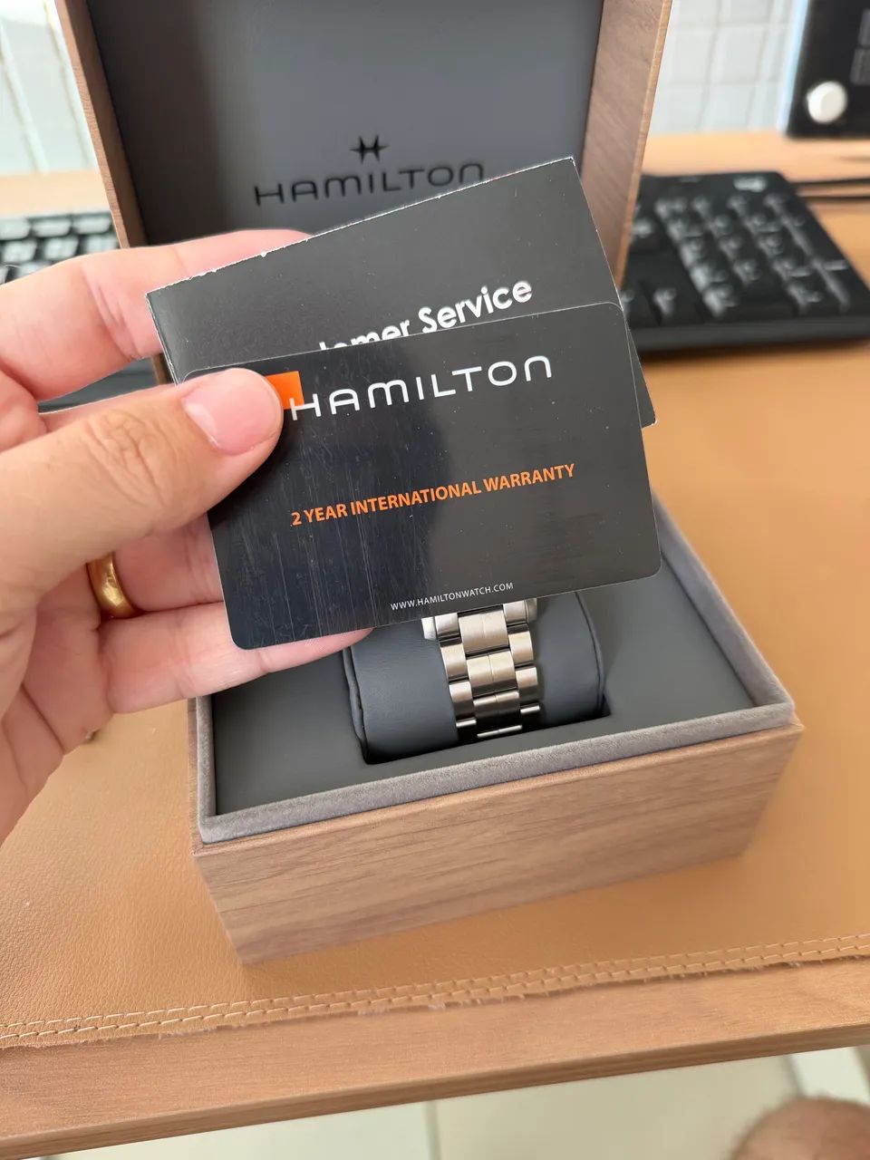 Hamilton Khaki Field Automatic 38mm Sem uso - Foto 2