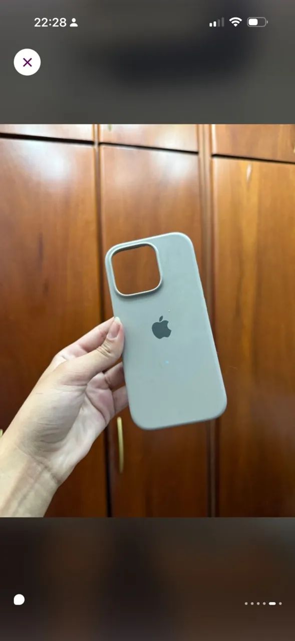 Kit 3 capinhas iPhone 16 pro  - Foto 4