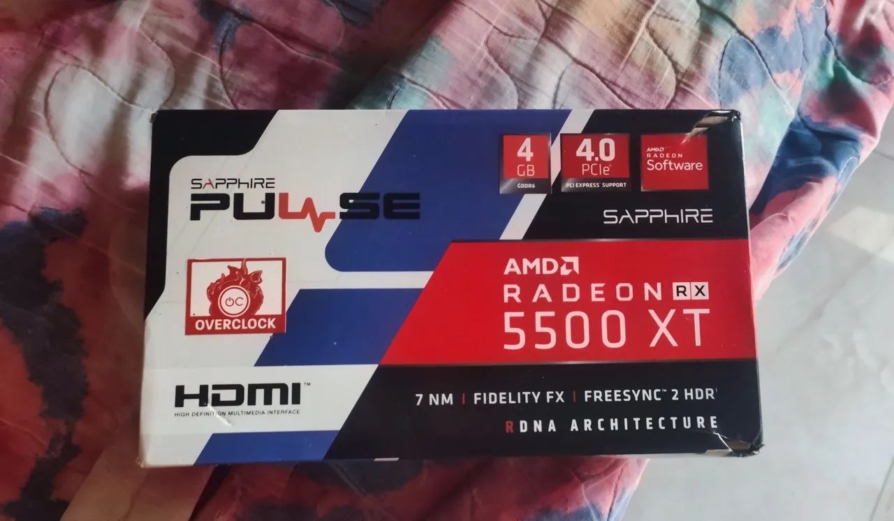 RX 5500 XT Sapphire Pulse - Foto 3