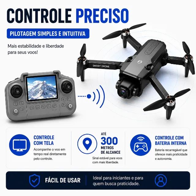 Drone CZ25 MAX Brushless Câmera Dupla 2 Baterias Optical Flow Altitude Hold Headless  - Foto 4