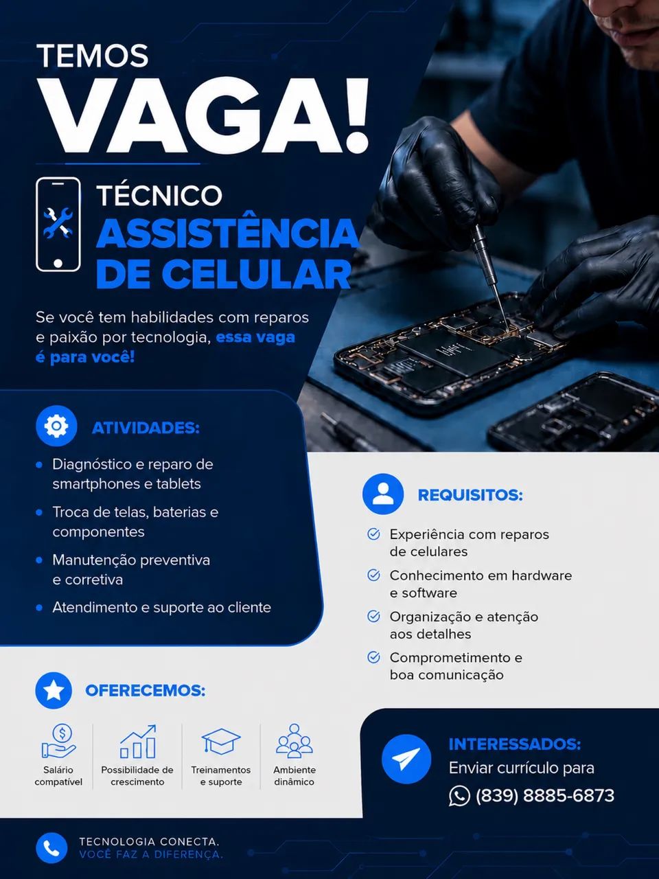 Assistência técnica celulares 