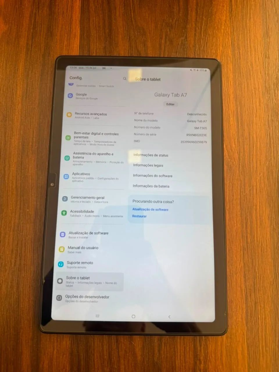 Tablet Samsung Galaxy Tab A7 10.4  polegadas - Foto 3