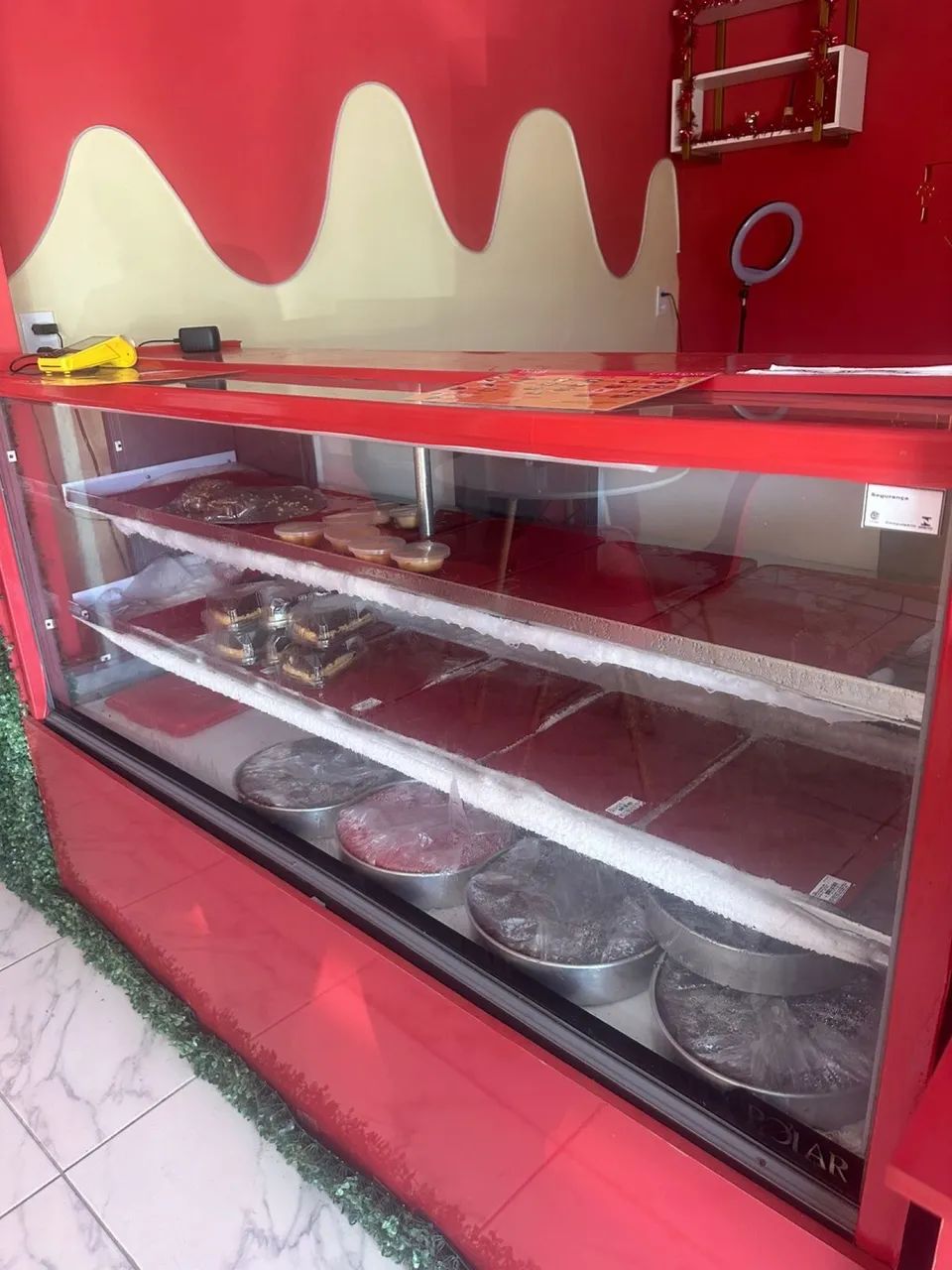 Freezer/vitrine expositor refrigerado