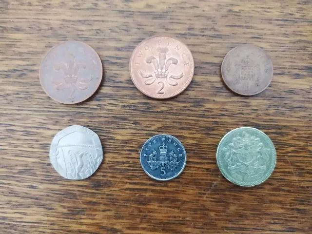 Conjunto de Moedas Antigas