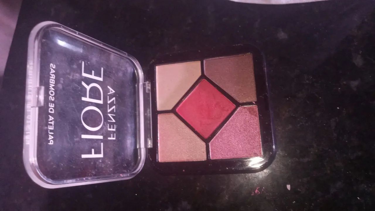 Paleta de Sombras Fiore  Fenzza 5 cores - Foto 3