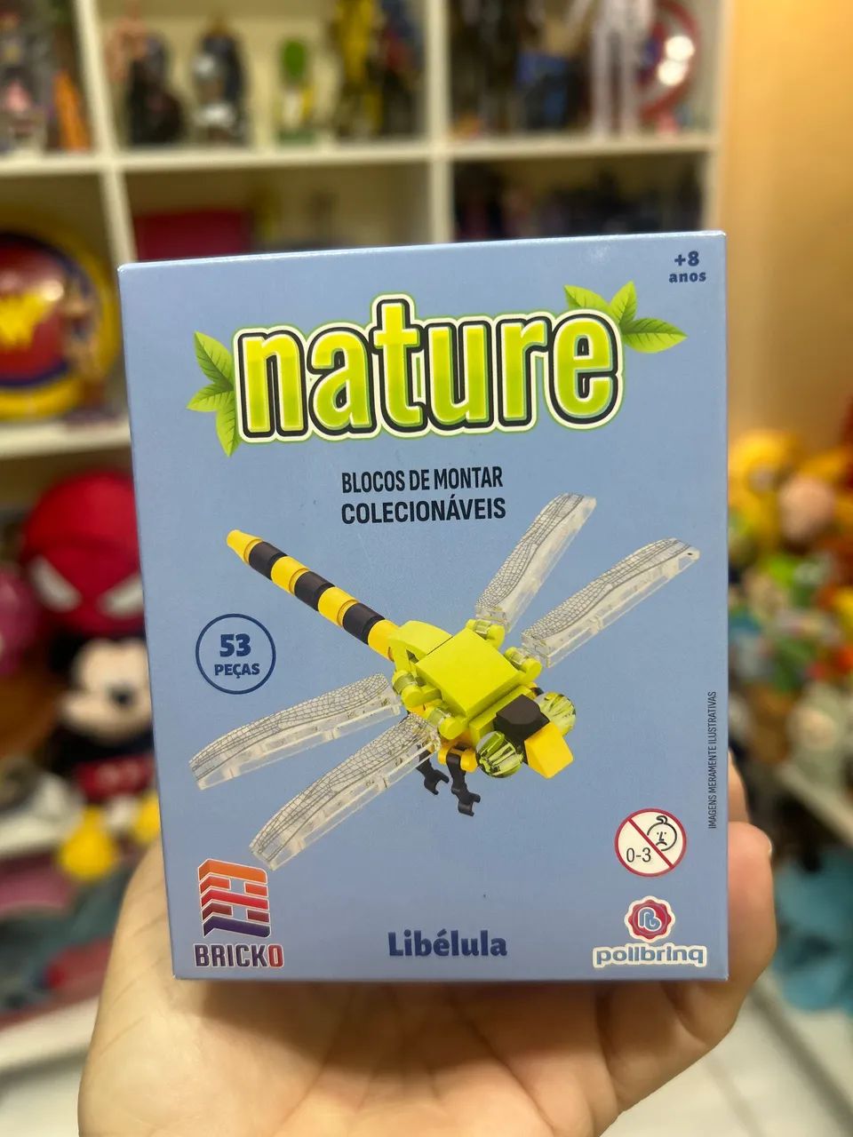 Libélula - blocos de montar colecionáveis  - Foto 3
